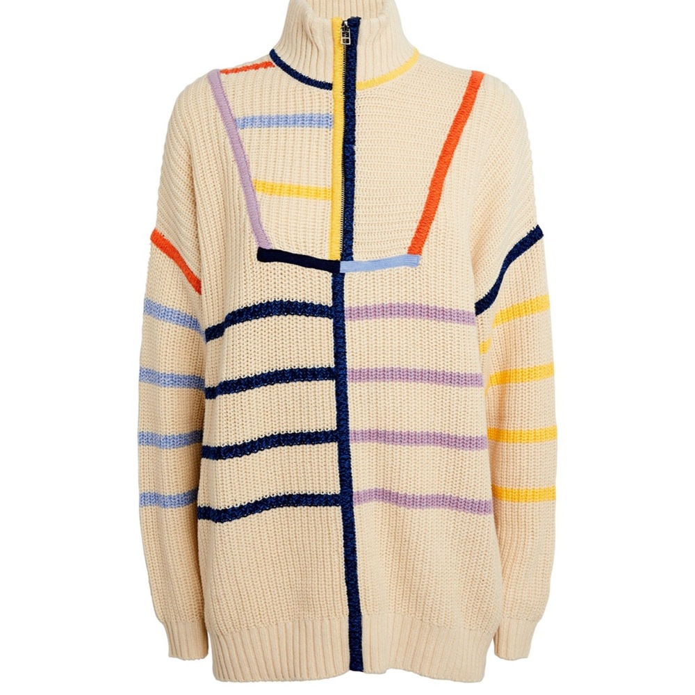 STAUD Multi Color Hampton Sweater - XS